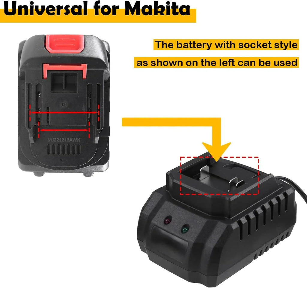 US/EU Plug Li-ion Battery Charger Quick Charge 18V 21V Power