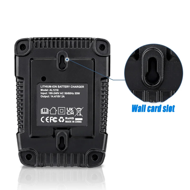 AL1218 For 14.4V-18V 2A AEG Lithium Battery Charger Portable
