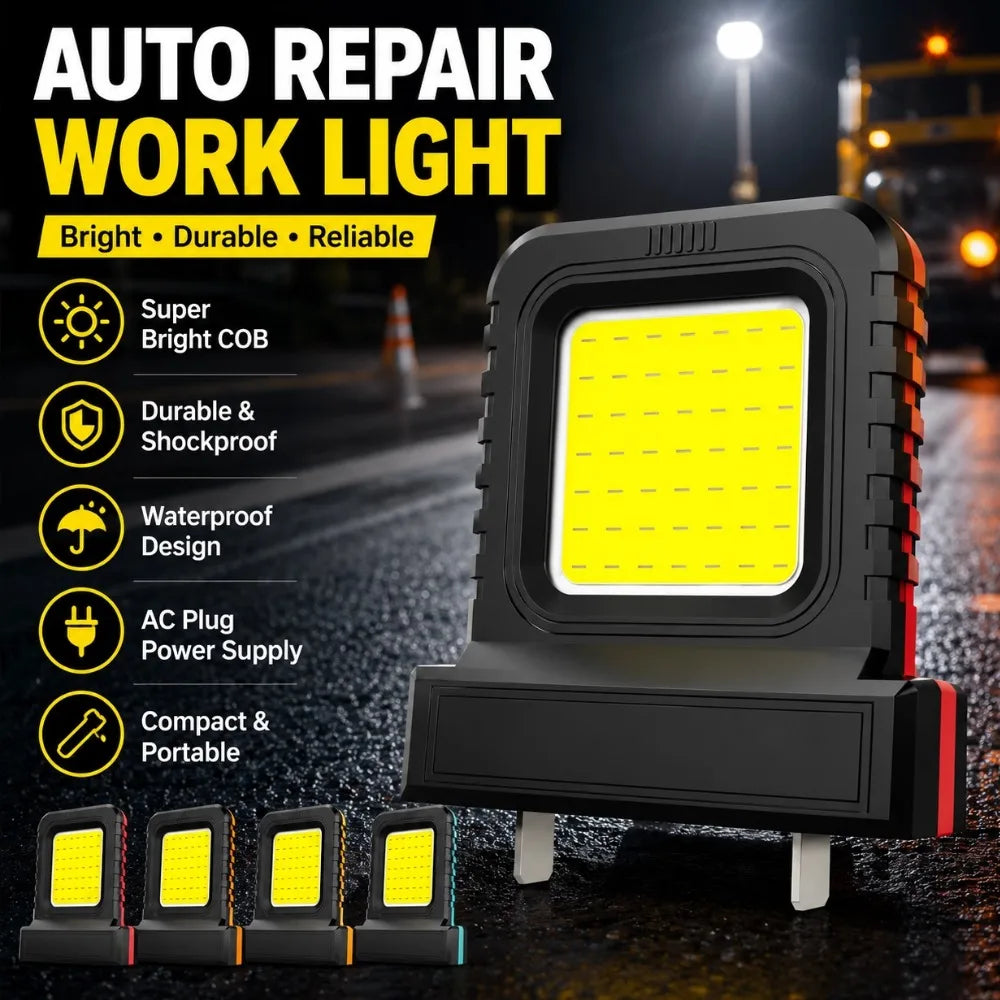 Universal LED Work Light for Makita 18V DeWalt 20V Milwaukee