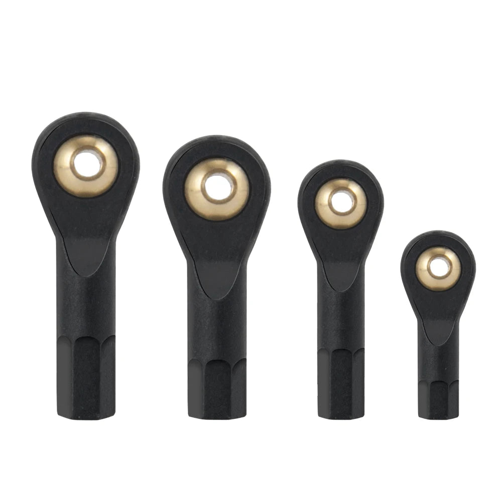 AXSPEED 10PCS M2 M3 Plastic Rod End Ball End Ball Joint 19/2