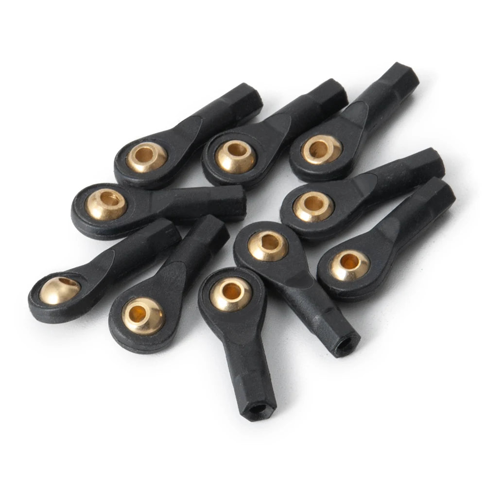 AXSPEED 10PCS M2 M3 Plastic Rod End Ball End Ball Joint 19/2