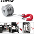 AXSPEED 25T Steering Gear Servo Winch Wheel Drum Wires Trail