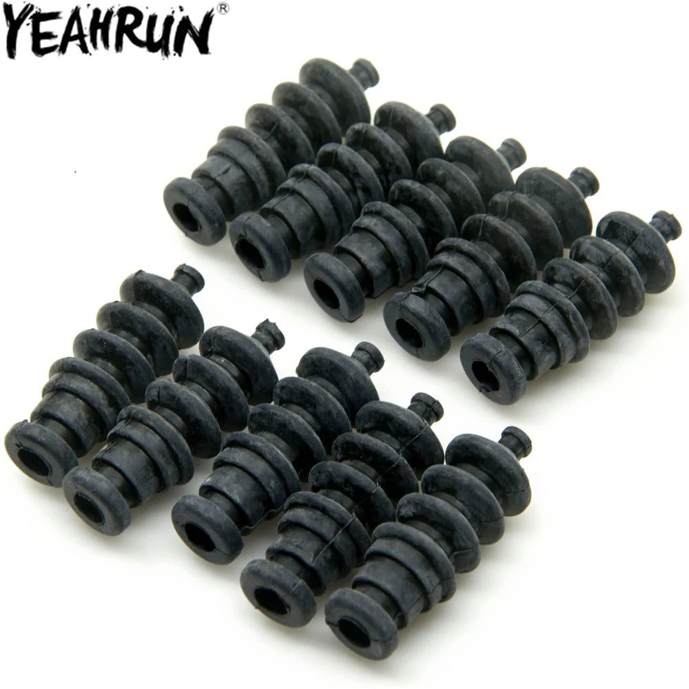 YEAHRUN L37mm Rubber Bellows Radio Box Seals Waterproof Push