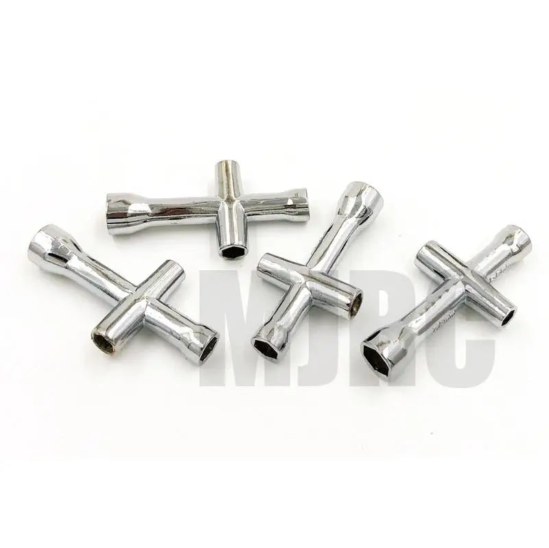 2pcs 4mm 5mm 5.5mm 7mm Cross Wrench Hex Socket Repair Tools 