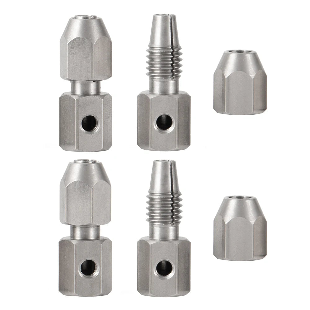 AXSPEED RC Boat Flexible Coupling Stainless Steel Flex Colle