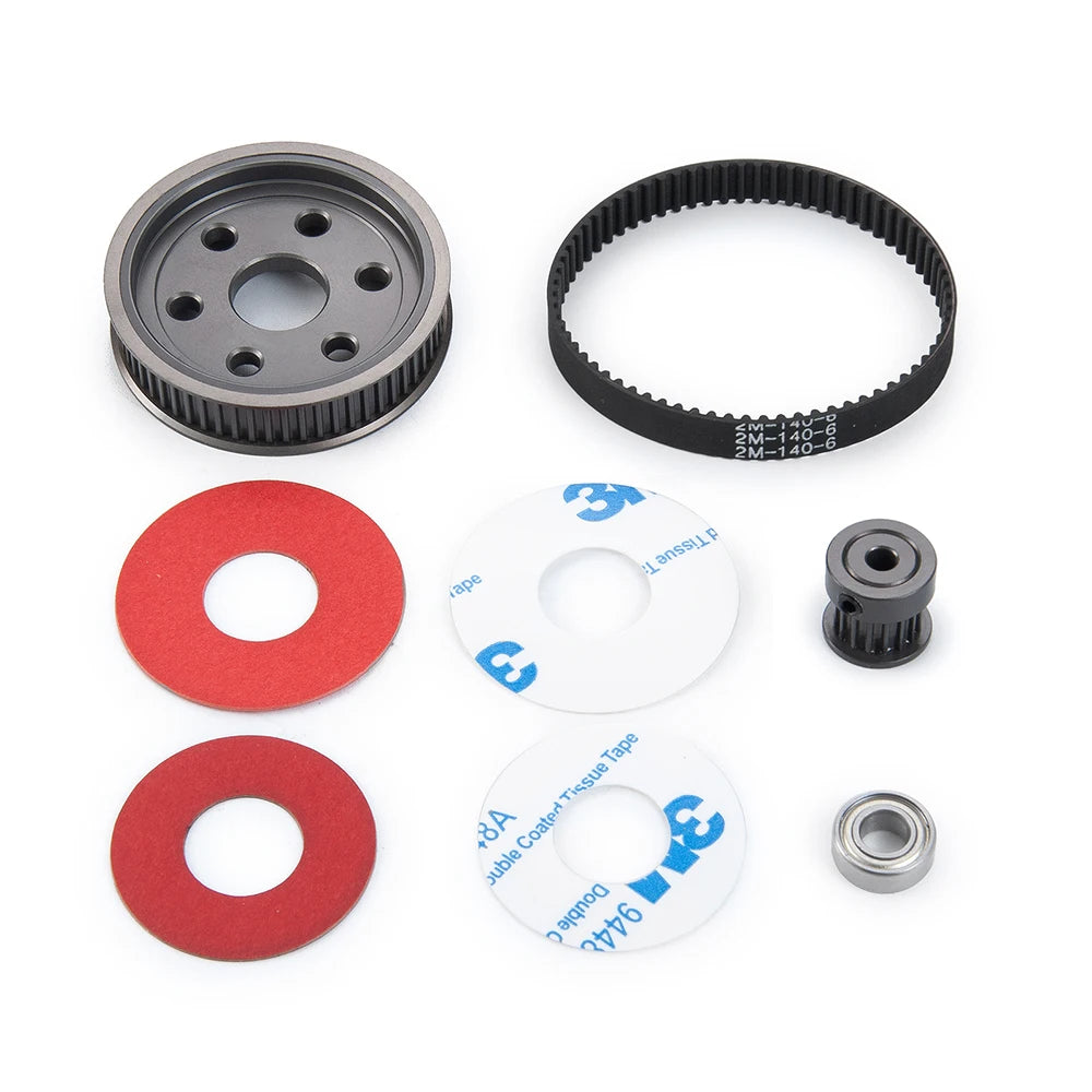 YEAHRUN Moter Gears Belt Drive Transmission System 3.17/5.0m