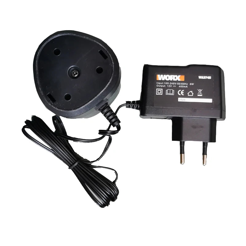 free shipping 12-Volt Charger WA3725 for WORX 12V battery wa