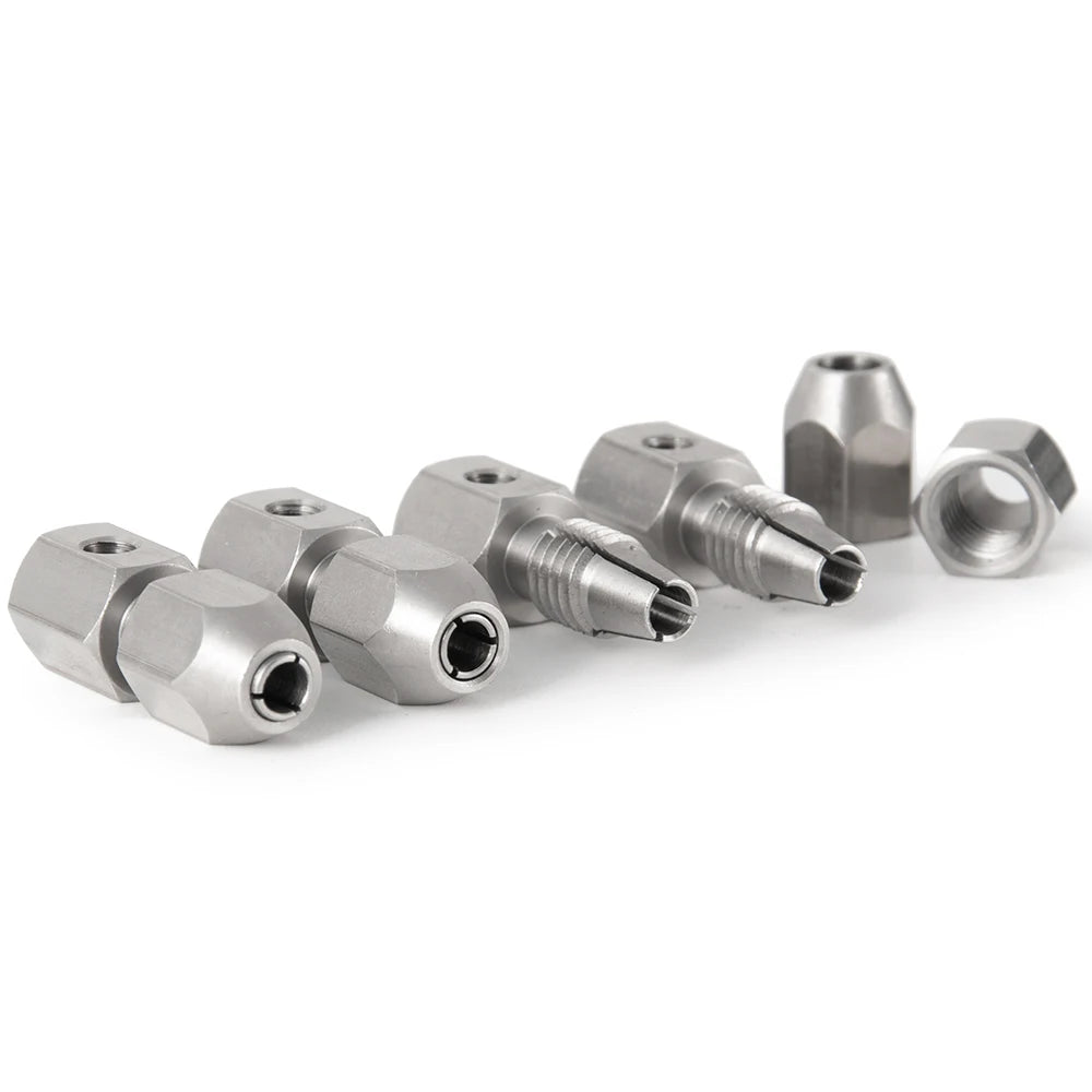 AXSPEED RC Boat Flexible Coupling Stainless Steel Flex Colle