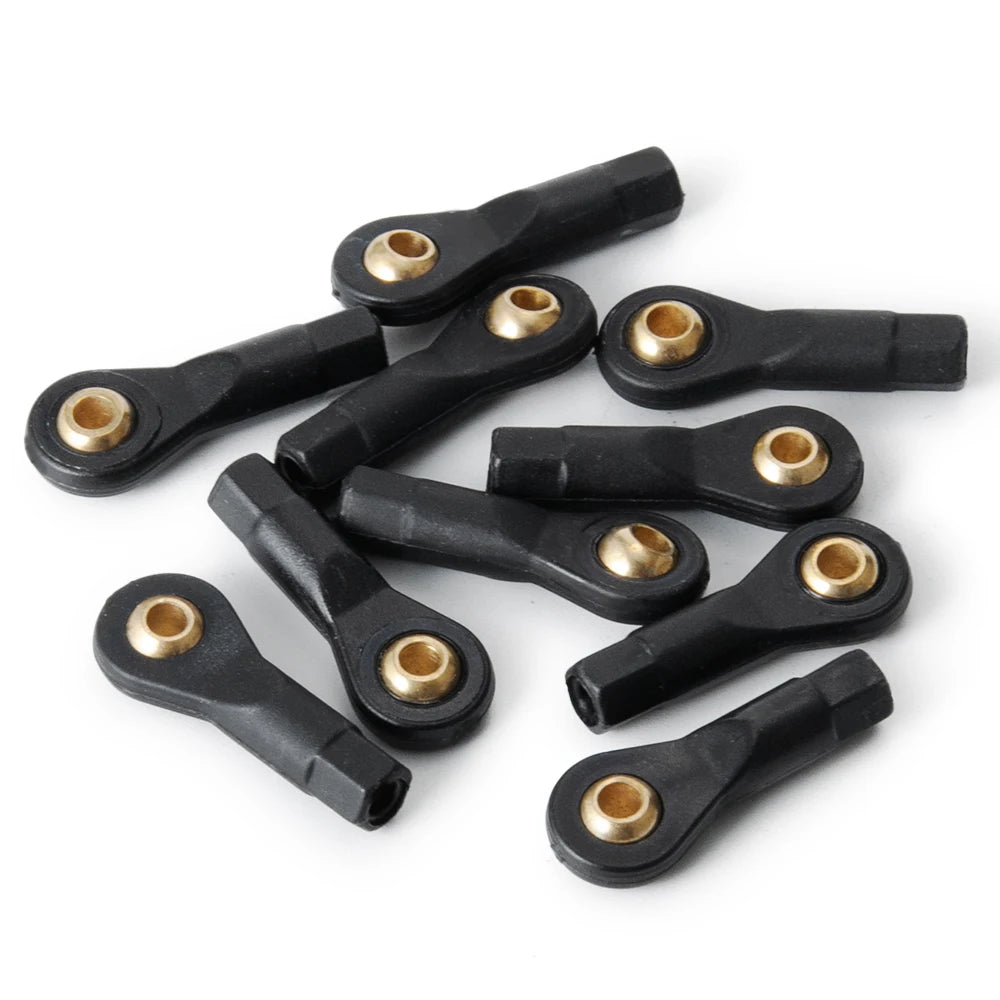 AXSPEED 10PCS M2 M3 Plastic Rod End Ball End Ball Joint 19/2