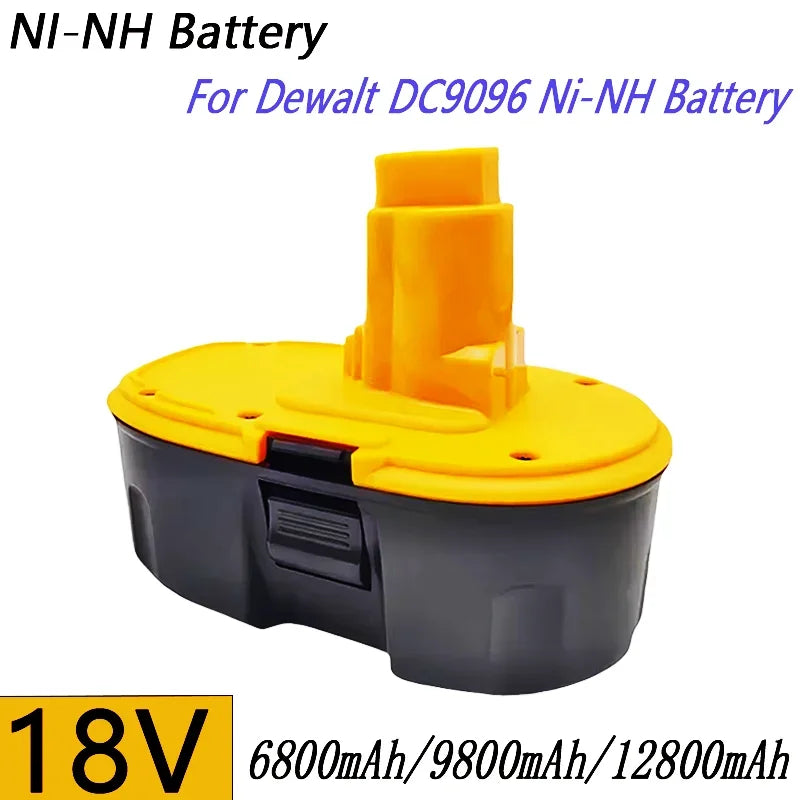 100% Original 18V 12800mAh Ni-MH Power Tool for Dewalt lpega