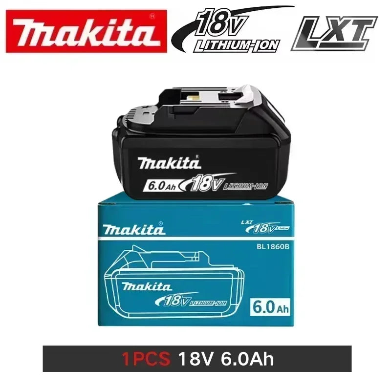 100% Original Makita 18V 6.0Ah battery for Makita BL1830 BL1830B BL1840 BL1840B BL1850 BL1860B power tools battery