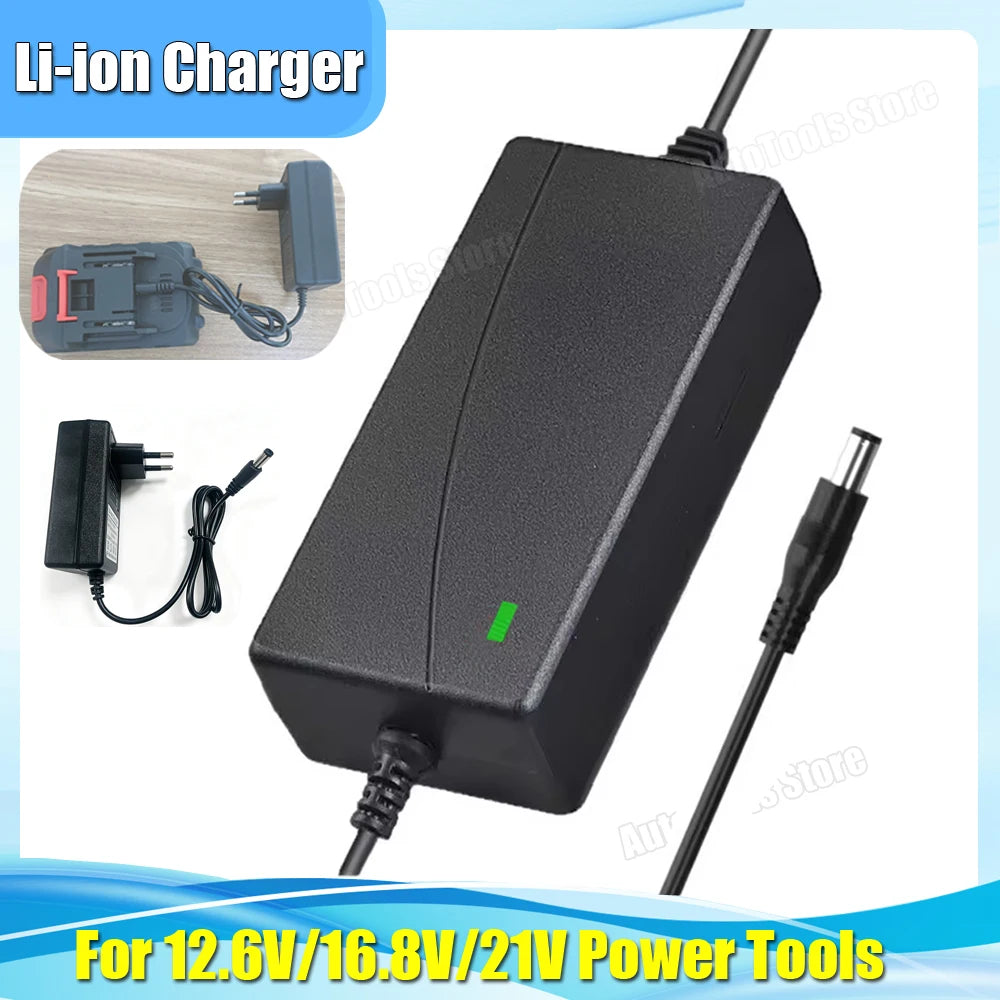 12.6V 16.8V 21V 2A Lithium-ion Battery Charger For Electric 