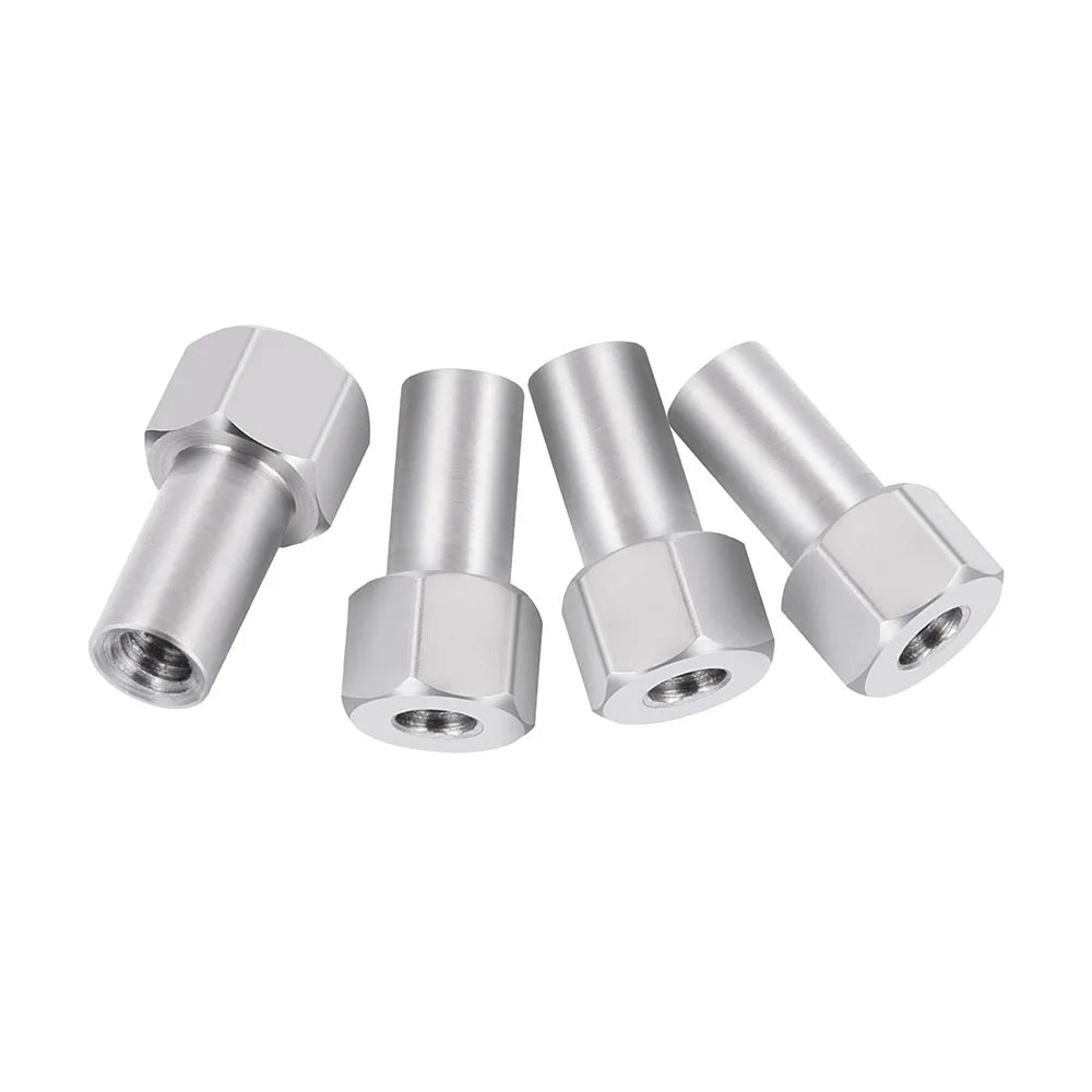 AXSPEED 4Pcs M2 Hex Wheel Nuts Extension Adapter 2/3/5mm for