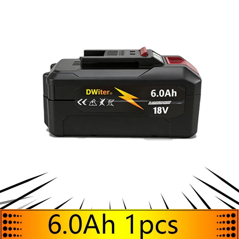 good New 18V 9000mAh Lithium-ion Rechargeable Battery 4511481 for Einhell 18-Volt Power X-Change Cordless Power Tools Ozito