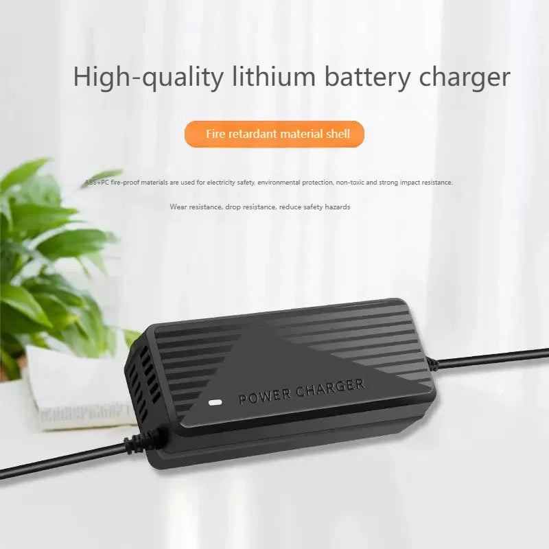 EU US Plug 21V 4A 3A Lithium Battery Pack Charger for Power 
