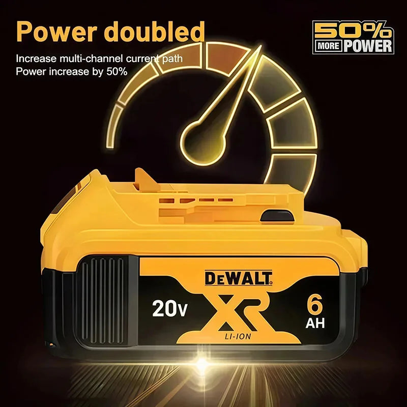 Dewalt 18V 20V 5Ah 6Ah Battery 5000/6000mAh Lithium Ion DCB2