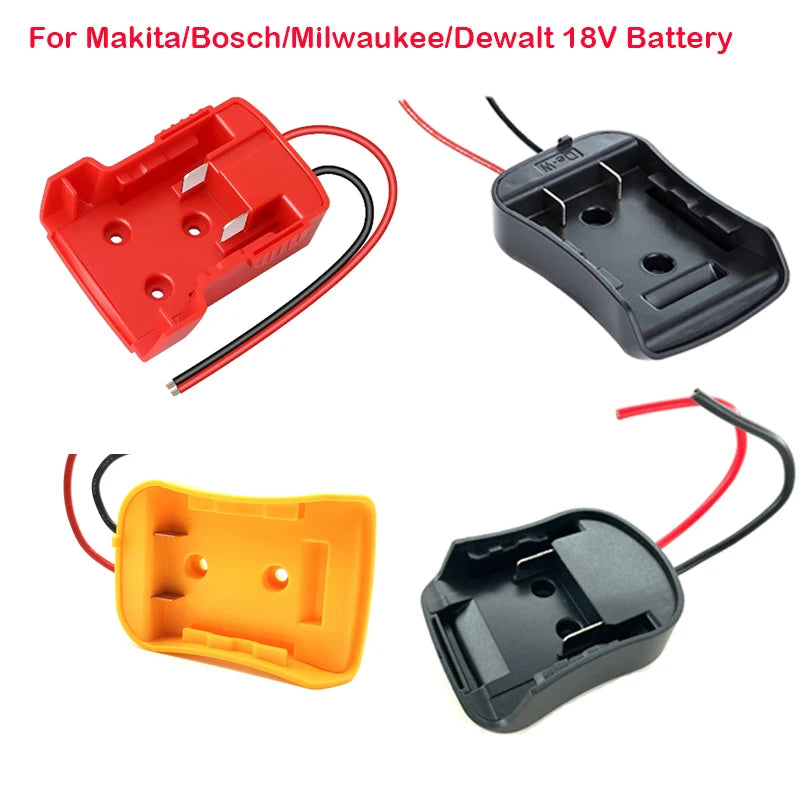 DIY Battery Adapter For Makita/Bosch/Milwaukee/Dewalt 18V Ba