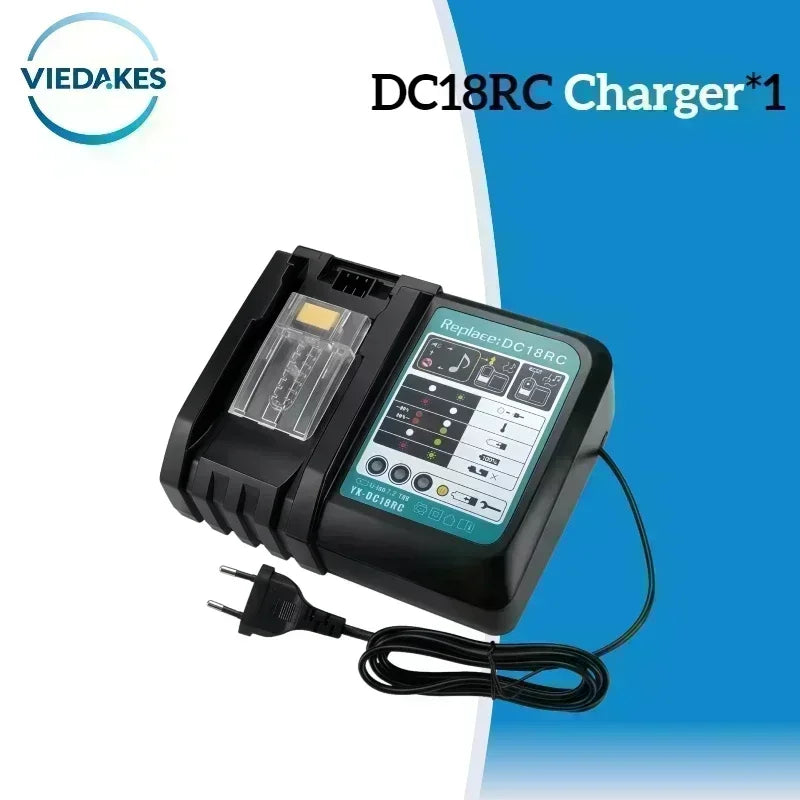 For Makita 18V Battery 12.0Ah Rechargeable Li-ion Battery Pack for BL1860 BL1850 BL1840 BL1830 LXT Power Tool Battery