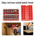 33pc electric screwdriver head solid cross hexagonal alien b