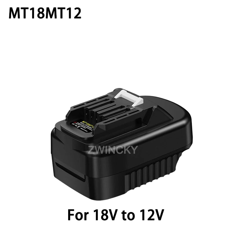 Battery Adapter Converter for Makita 18V Li-ion Battery for Makita 10.8V/12V Li-ion Battery Cordless Power Tools Electric Drill
