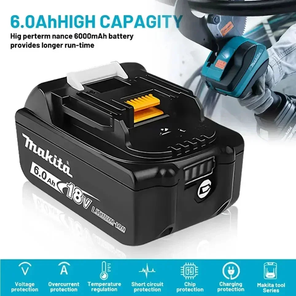 2026 Makita 18vBattery With Charger Rechargeable Lithium Ion