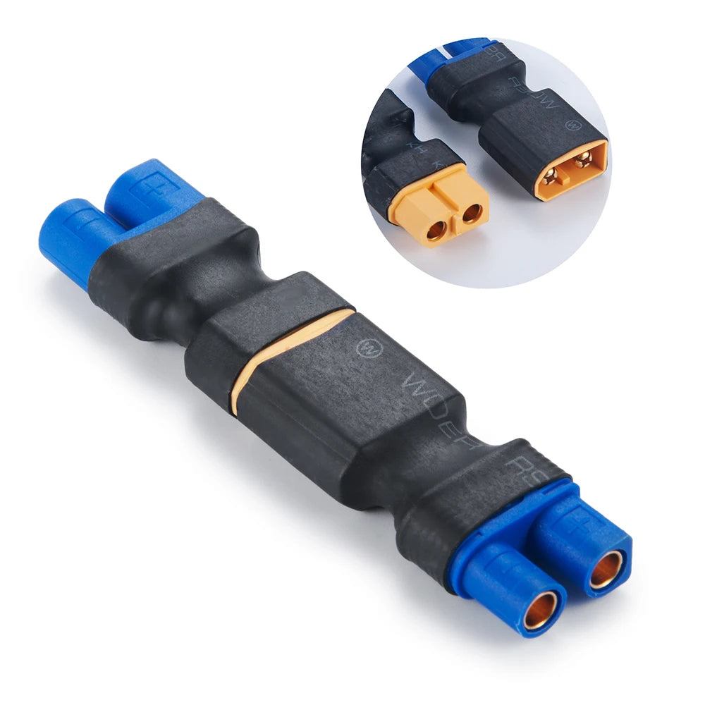 AXSPEED Adapter T TRX EC3 EC5 to XT60 T Deans Female Male Co