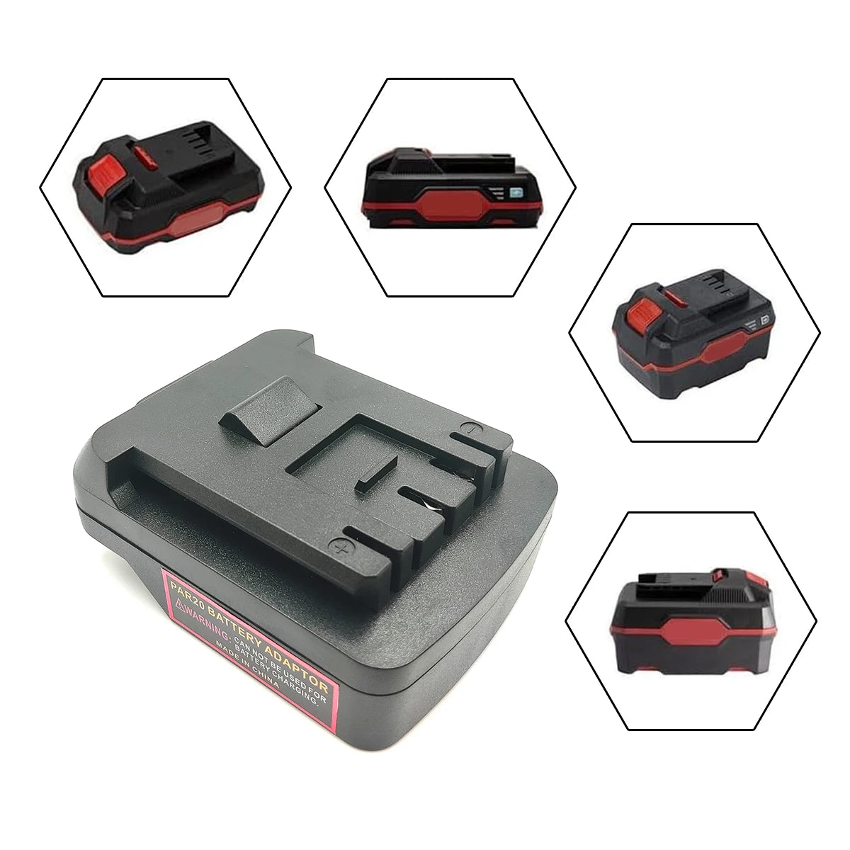Battery Adapter Converter for Parkside 20V Lithium Batteries