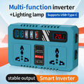 Power Tool Accessories 18v 20v To 220v Battery Power Converte for Makita Battery Inverter with 4 USB LED Lamp Multif Dual Plug