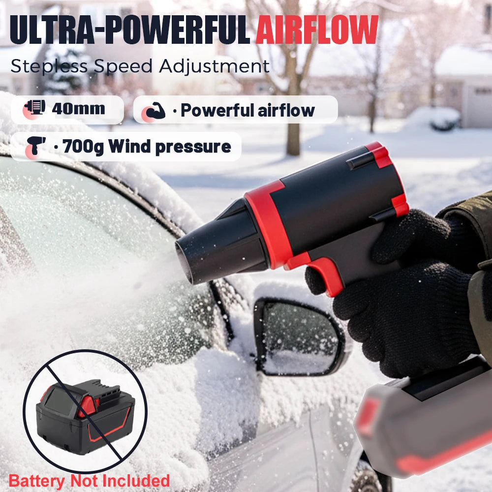 High-Power Brushless Electric Turbo Blower Handheld Leaf Blo