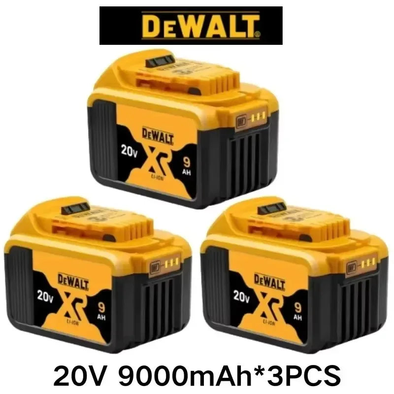 DeWALT Original Battery 20V/60V 9000mAh MAX FlexVolt for DCB606 DCB205 DCB206 DCB209 DCB182 Power Tool Air Transport