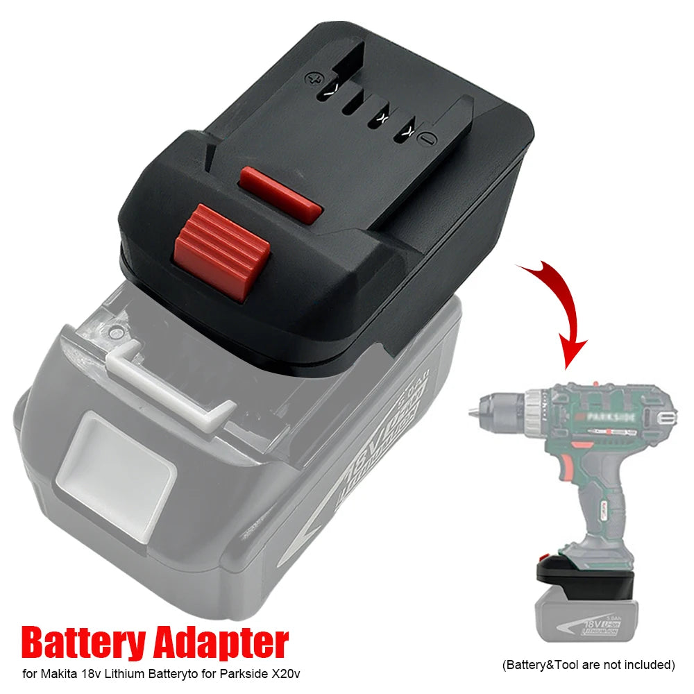 Battery Adapter Converter for Makita 18V Lithium Battery to 