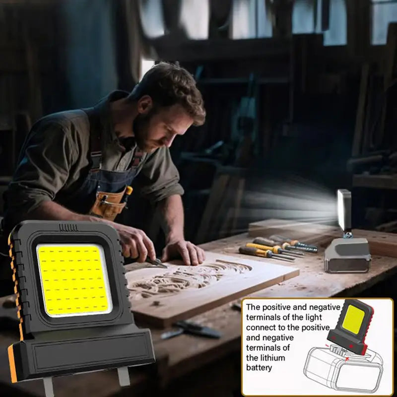 LED Work Light for Makita for Milwaukee for Dewalt for Bosch