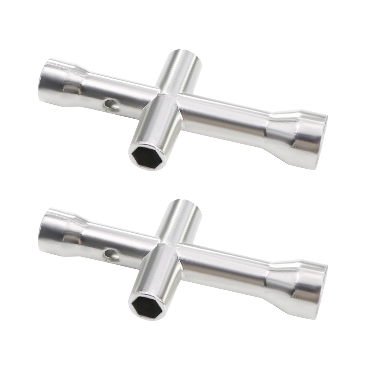 4-in-1 Multi-Size RC Cross Wrench Tool Set 4/5/5.5/7mm for 1/10 1/8 RC Cars Trucks Crawlers Boats & Airplanes Rc Accessory