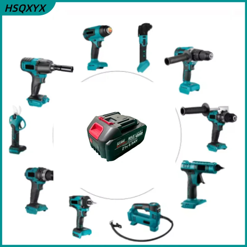 21v rechargeable lithium battery for Makita 21V Cordless Ele