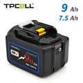 TPCELL 18V 7.5AH/9AH For Makita 18V Battery Power Tools Li-i