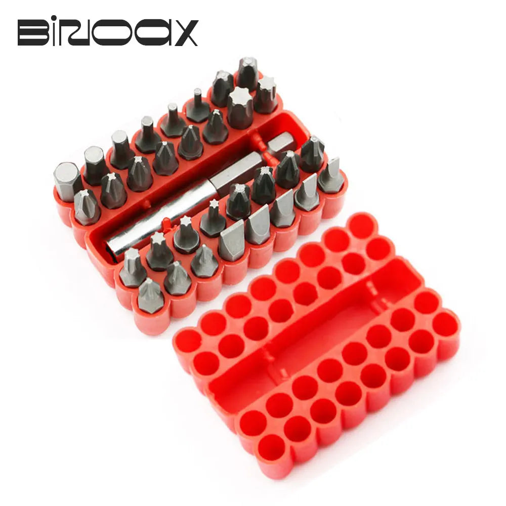 33Pcs Solid Screwdriver Bit Set Smooth High Hardness Electri
