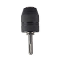 2 13mm Capacity Metal Keyless Lathe Drill Chuck Converter wi