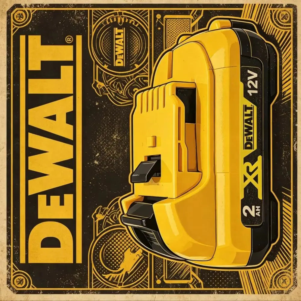 Rechargeable 2Ah Lithium-ion Battery for DeWalt 12V Tools Co