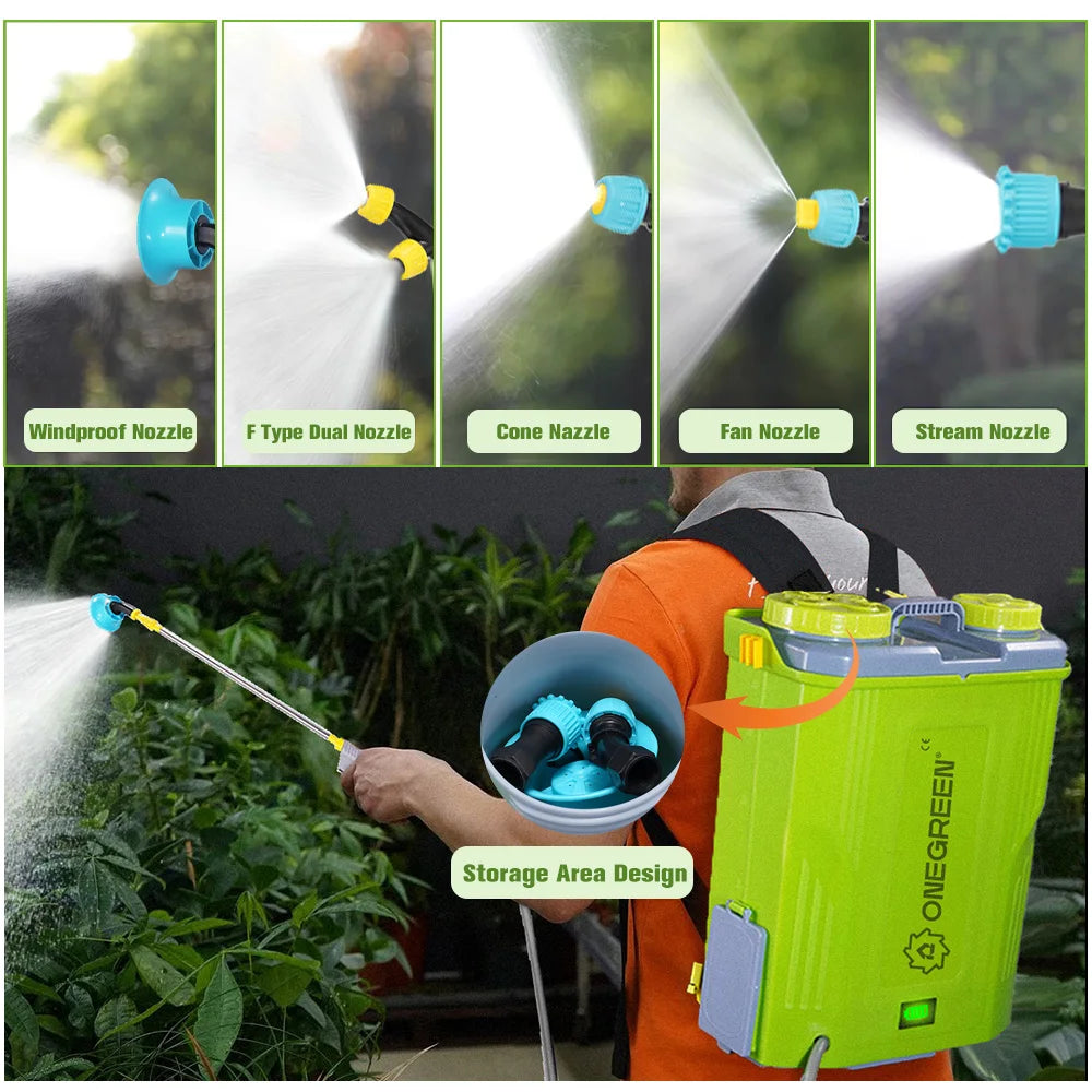 ONEGREEN 20L High Capacity Rechargeable Electric Sprayer Law