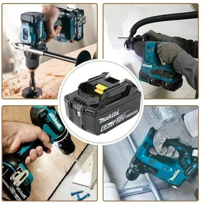 9AH 6AH 5AH makita BL1860 18V Battery Power Tools Li-ion Rep