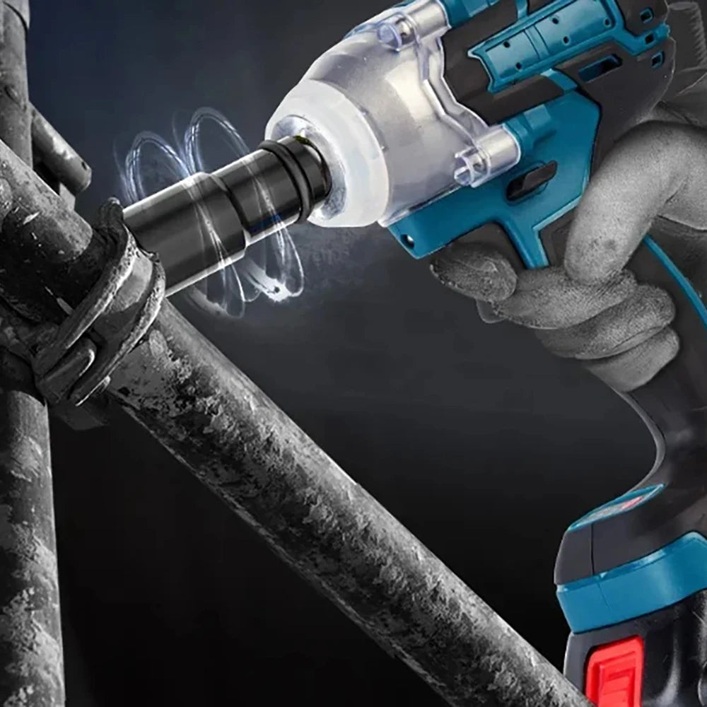 2 In 1 Brushless Cordless Wrench LED Light Adapt To Makita B