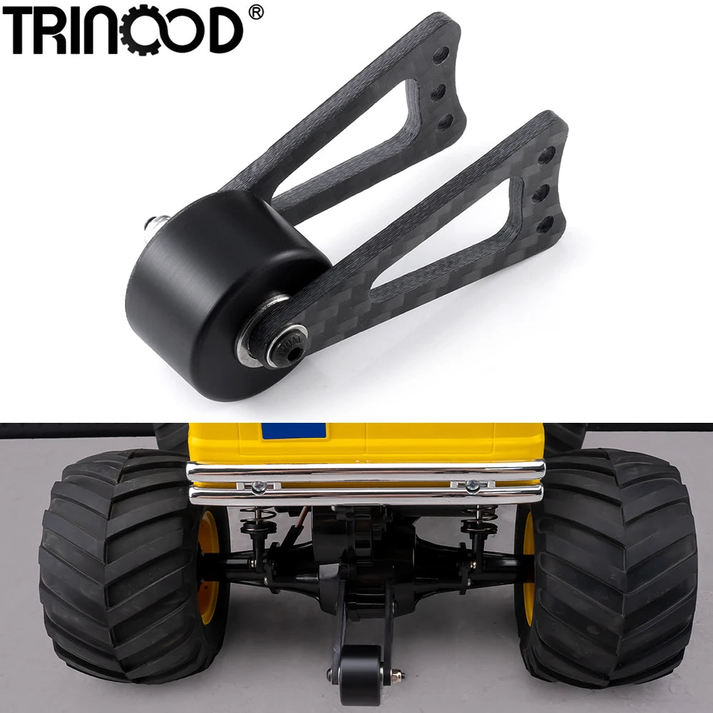 TRINOOD Alu CF Wheelie Bar Anti-Flip Roll Over Protection Re
