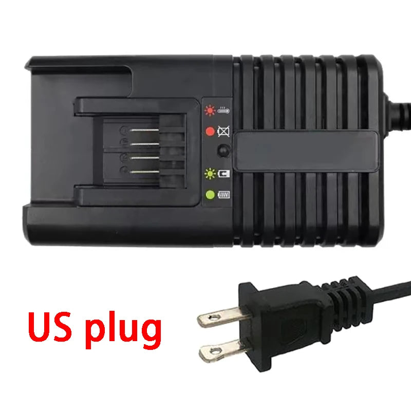 WA3860 Li-ion Battery Charger For Worx 20V WA3551 WA3572 WA3550 WA3553 WG629 WA3760 WA3880 Power Tool Accessories Parts