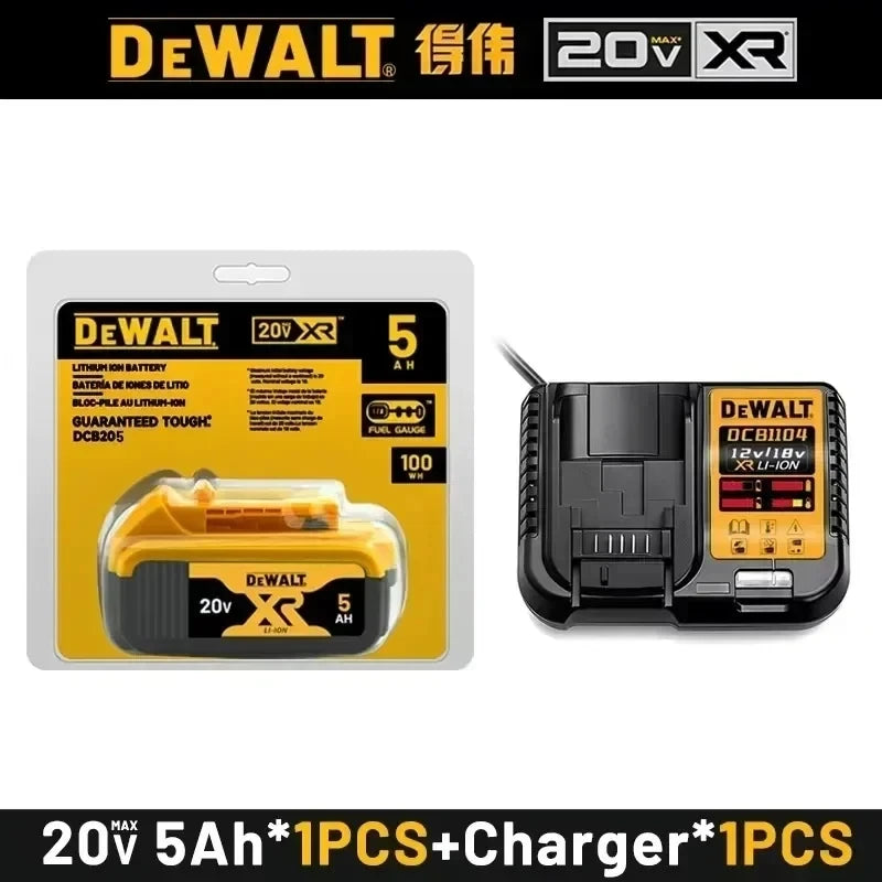 100% Original DeWalt 20V 6000mAh Battery Power Tool Replacement for DeWalt DCB206 DCB205 DCB805 DCB200 Power Tool