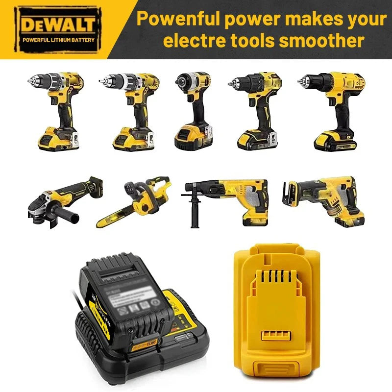 DeWALT 100% Original Battery 20V/60V 6Ah 9Ah MAX FlexVolt fo