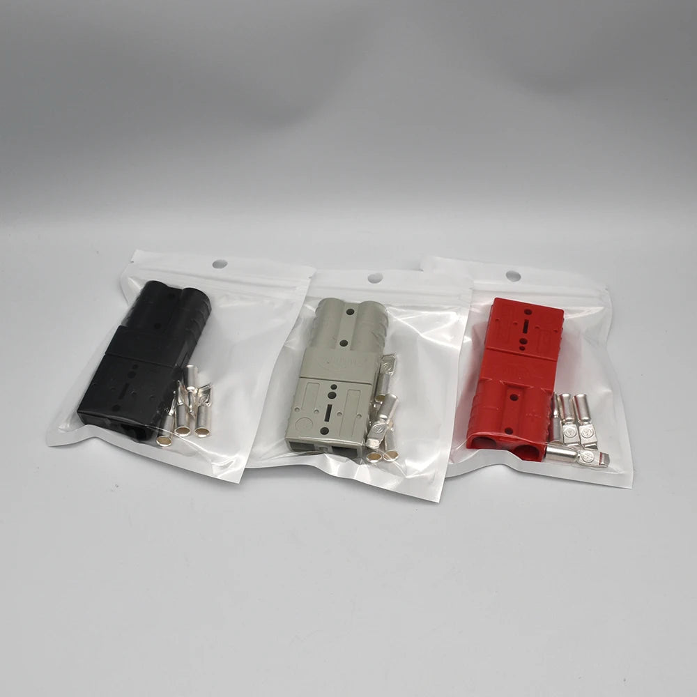 2PCS 50A Quick Plug Battery Charging Connector Style Plug Co