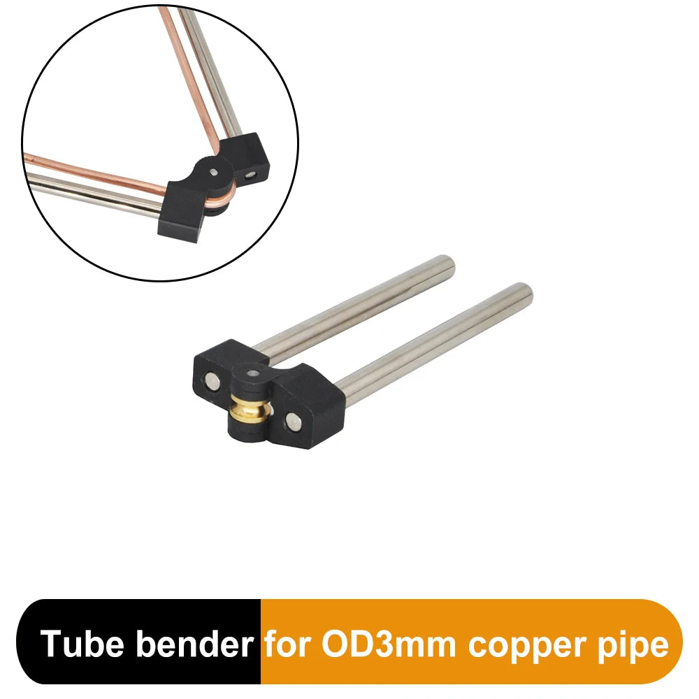 3mm/4mm Hose Hydraulic Copper Tube Welding M3/M5 Connector Bender Tool for RC Excavator Hydraulic Model Parts