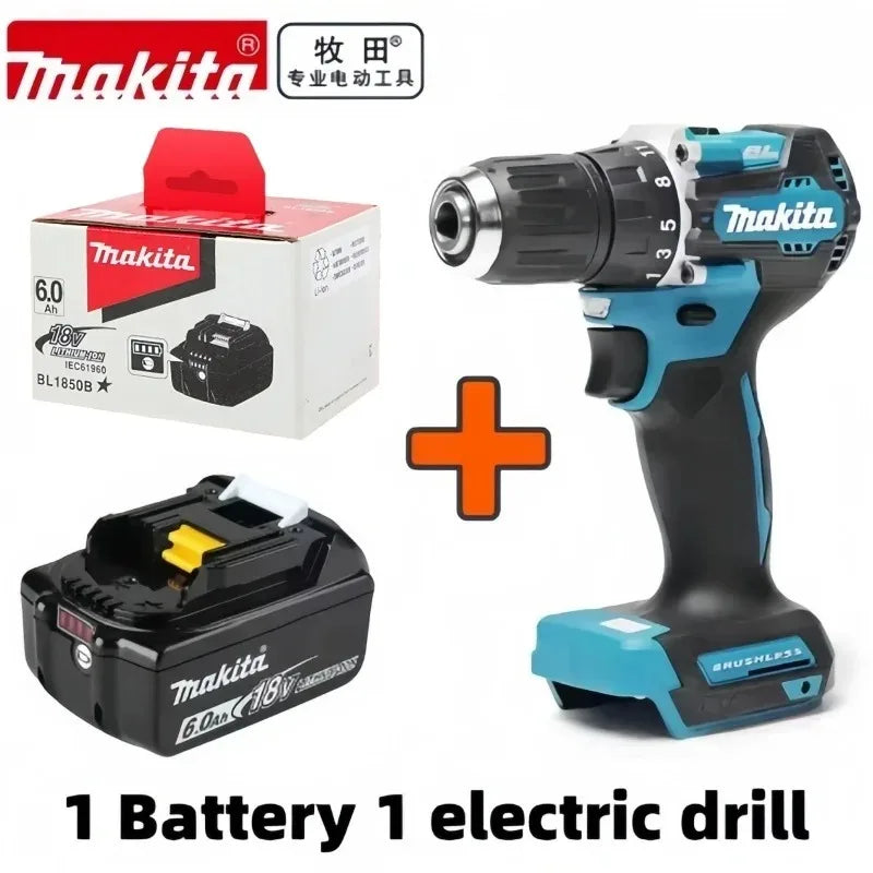 100% Original Makita Battery 6.0Ah Rechargeable Battery 18V Replacing Makita BL1830B L1840B L1850B L1860B Power Tool Battery