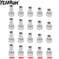 YEAHRUN 4PCS Hex Wheel Nuts Extension Adapter M2.5 2/3/4/5/6
