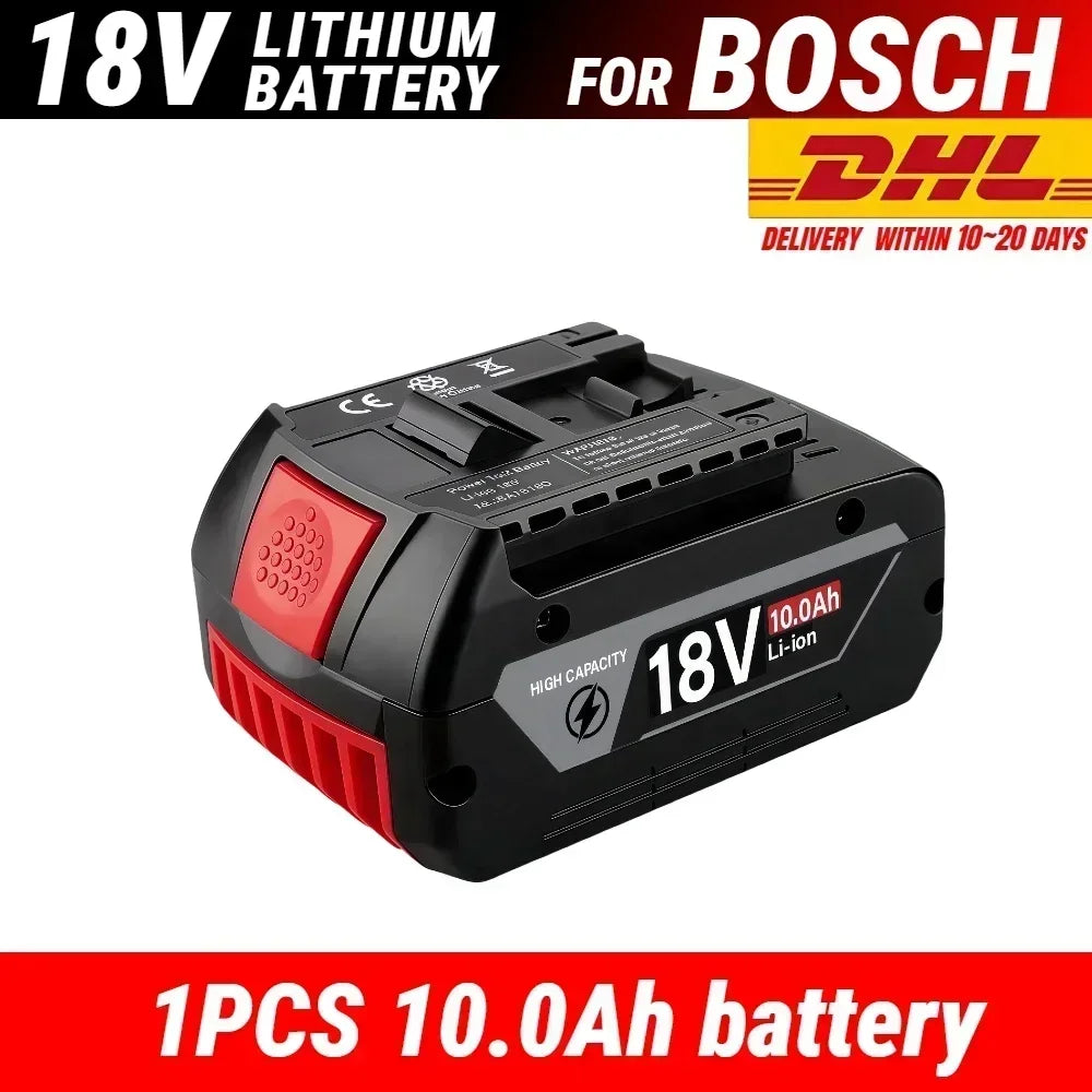 100% Original for Bosch 18V Battery 12.0Ah Wireless Power Tool Lithium Battery BAT609 BAT610G BAT618 BAT620 BAT622